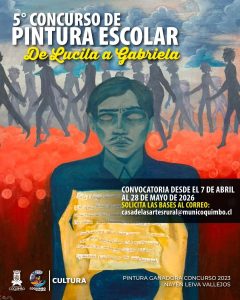 afiche 5to concurso de pintura escolar